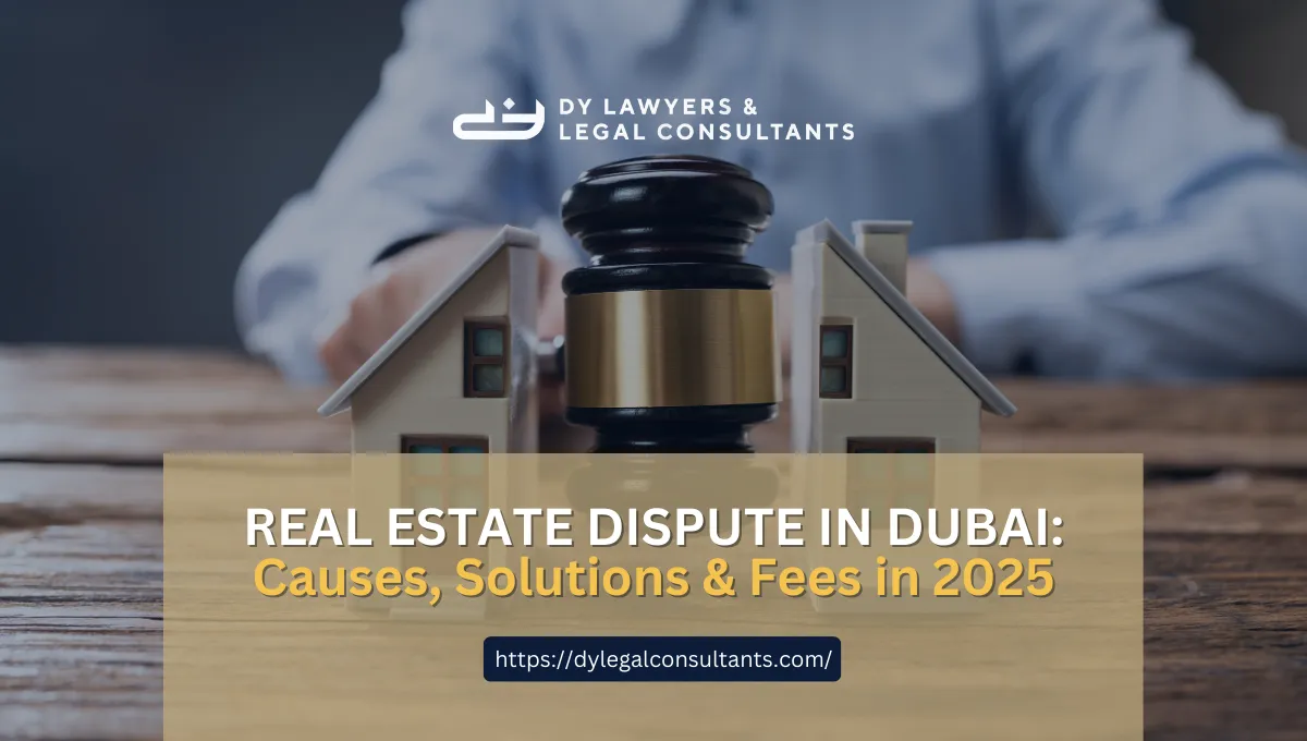 Real Estate Dispute in Dubai: Causes, Solutions & Fees in 2025